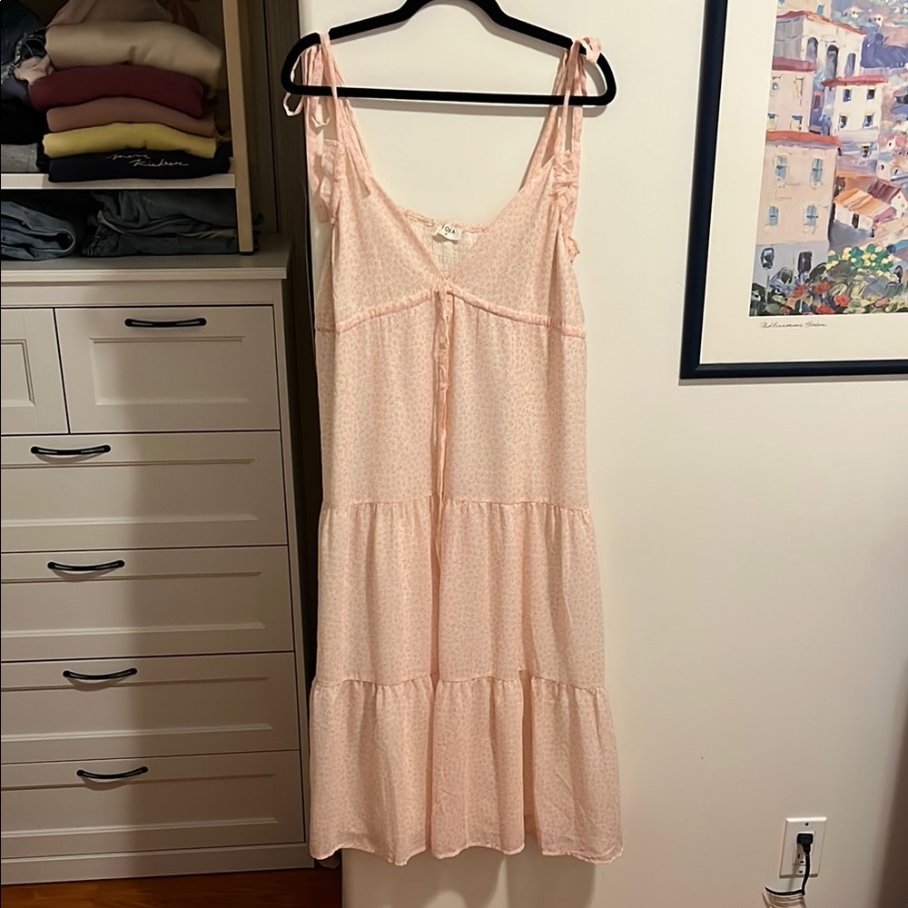 Storia Light Pink Floral Dress